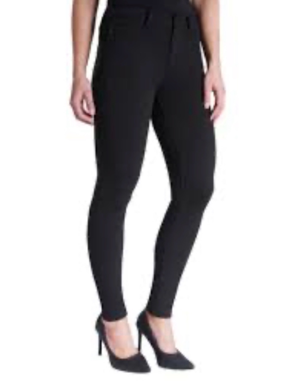 Liverpool Madonna Skinny Pants Size 8 Petite NWT Black Ankle Pants